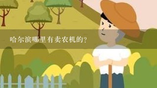 哈尔滨哪里有卖农机的？