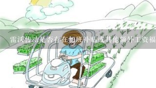 雷沃传动是否存在加班补贴或其他额外工资福利